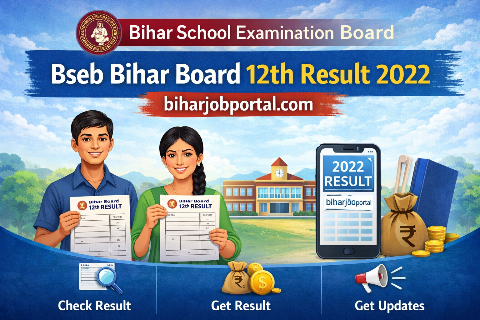 Bseb Bihar Board 12th Result 2022 Biharjobportal.com