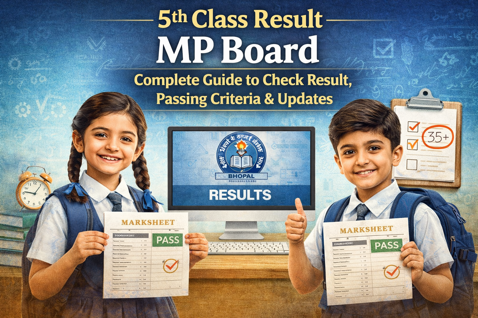 5th Class Result MP Board: Complete Guide to Check Result, Passing Criteria & Updates