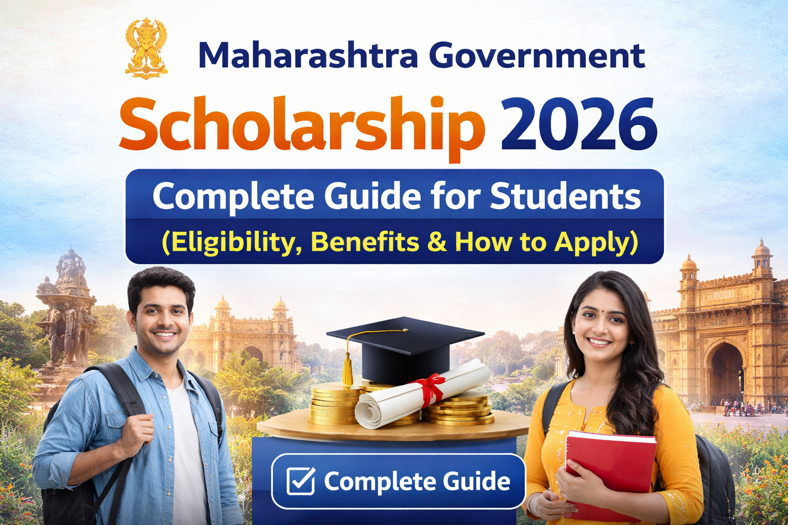 Maharashtra Government Scholarship 2026: Complete Guide for Students (Eligibility, Benefits & How to Apply)