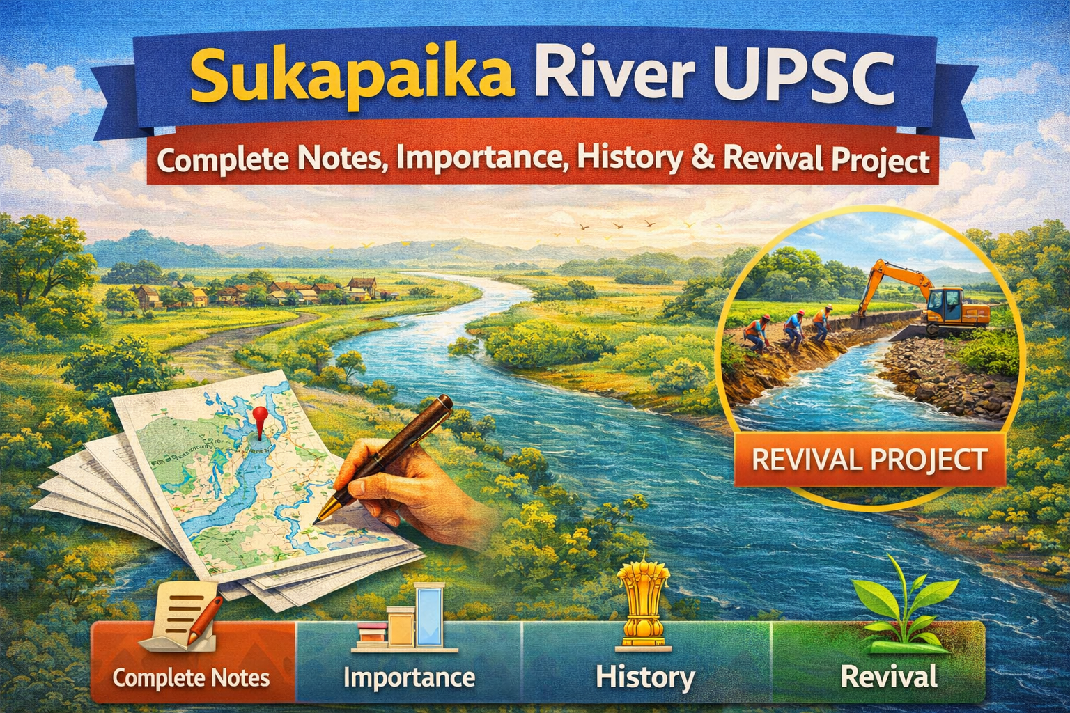 Sukapaika River UPSC: Complete Notes, Importance, History & Revival Project
