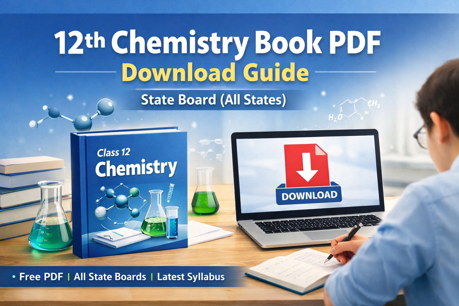 12th State Board Chemistry Book PDF – Complete Guide to Download